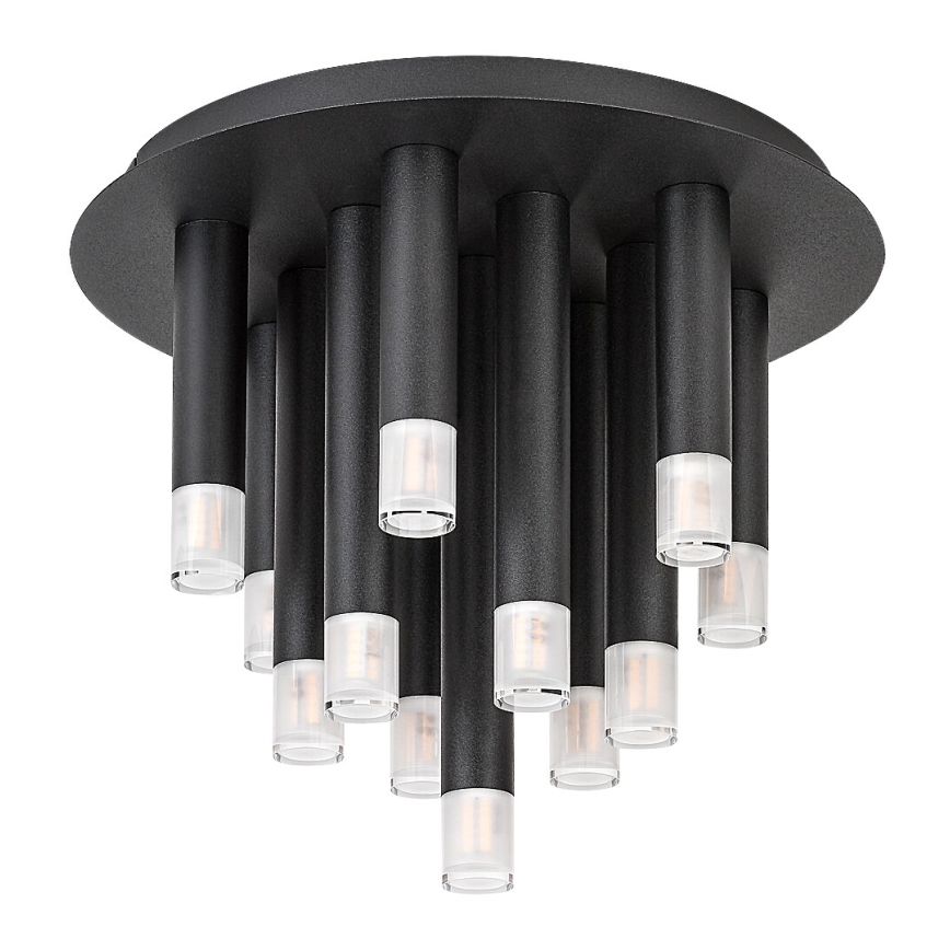 Rabalux - Plafón 13xG9/5W/230V negro