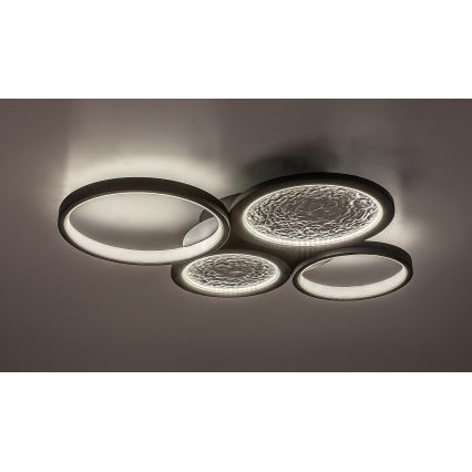 Rabalux - Plafón LED regulable LED/40W/230V 3000-6500K + control remoto