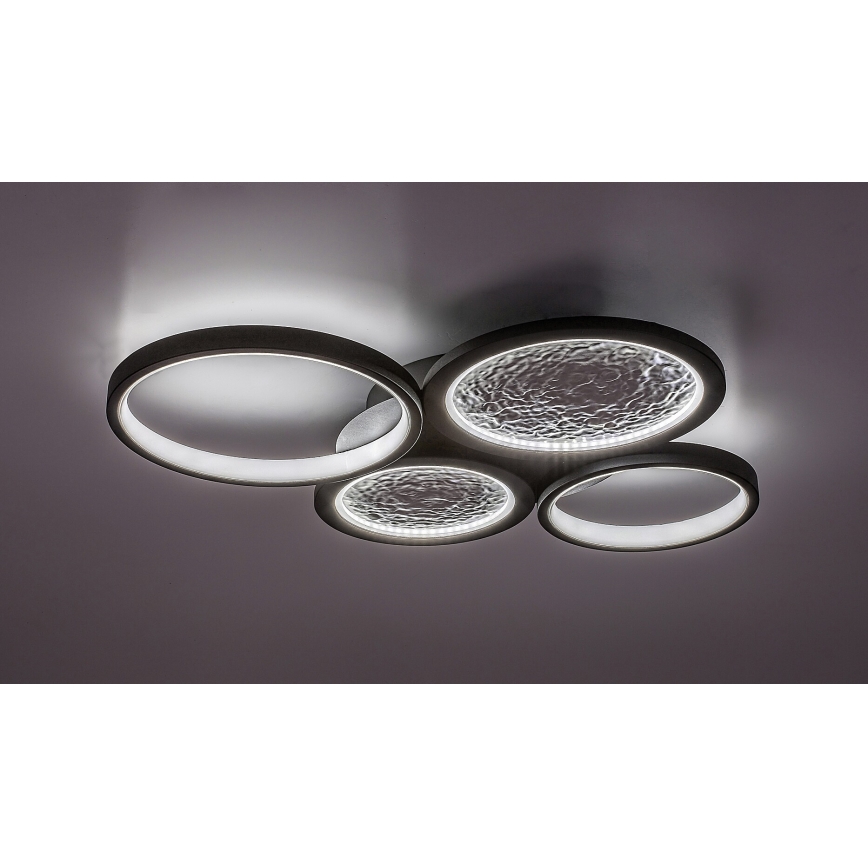 Rabalux - Plafón LED regulable LED/40W/230V 3000-6500K + control remoto