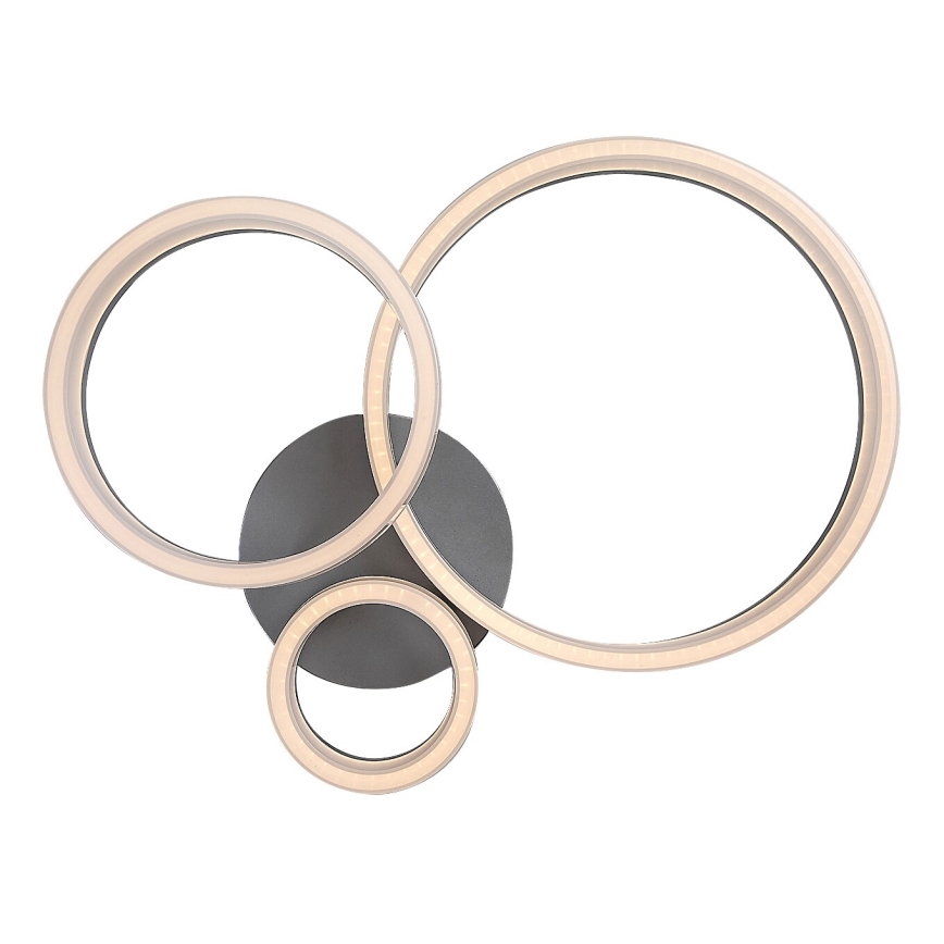 Rabalux - Luminaria de techo LED/24W/230V 3000/4000/6500K 38x51 cm cromo mate