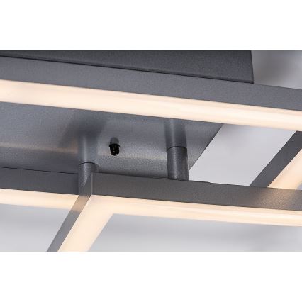 Rabalux - Luminaria de techo LED regulable LED/40W/230V 3000-6500K 45x55 cm + mando a distancia