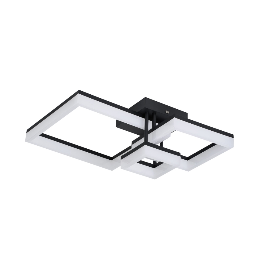 Rabalux - Plafón LED LED/22W/230V 3000/4000/6500K negro 47x47 cm