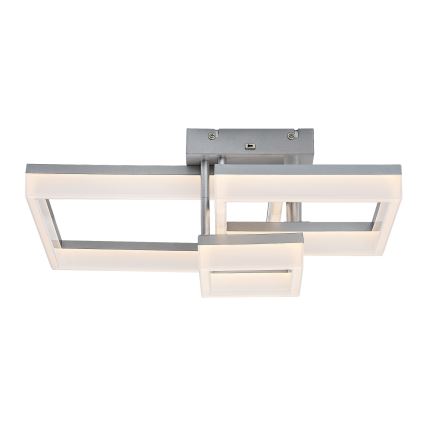 Rabalux - Plafón LED LED/22W/230V 3000/4000/6500K cromo mate 47x47 cm