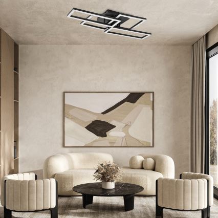 Rabalux - Plafón LED regulable LED/40W/230V 3000-6500K 35x70 cm + mando a distancia