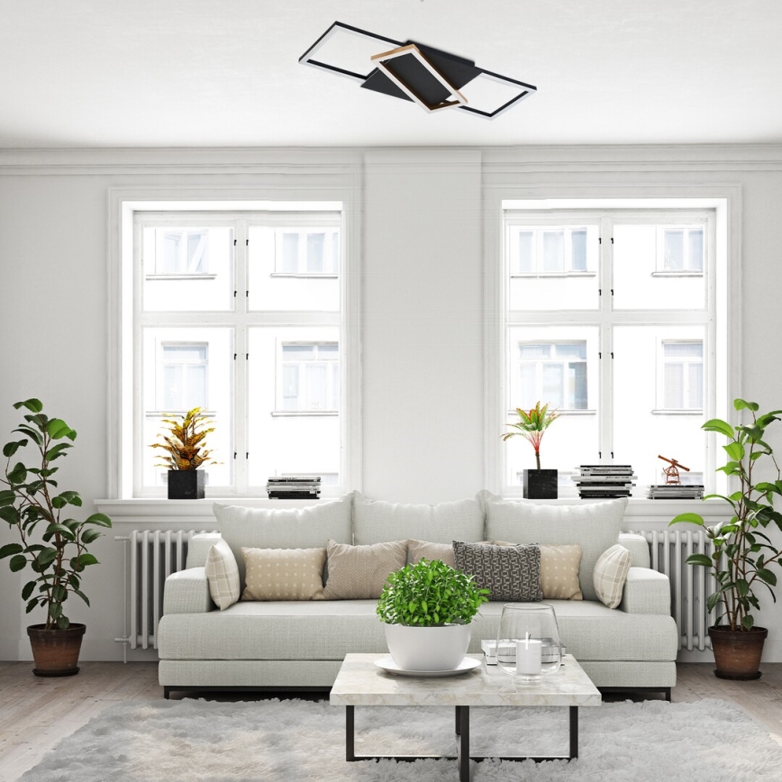 Rabalux - Lámpara de techo LED regulable LED/40W/230V 3000-6500K 29x66 cm + control remoto