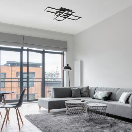 Rabalux - Plafón LED regulable LED/40W/230V 3000-6500K + mando a distancia 35x50 cm