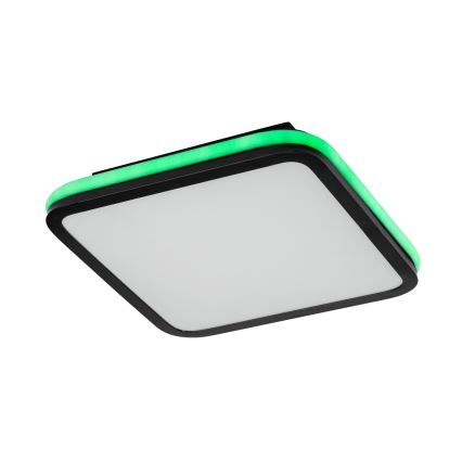 Rabalux - Luminaria de techo LED RGB regulable LED/43W/230V 3000-6500K + mando a distancia 35x35 cm