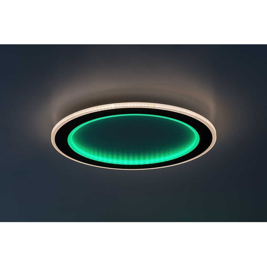 Lámpara de techo LED RGB regulable LED/22W/230V 3000–6500K Ø 45 cm + mando a distancia