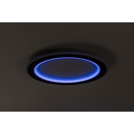 Lámpara de techo LED RGB regulable LED/22W/230V 3000–6500K Ø 45 cm + mando a distancia