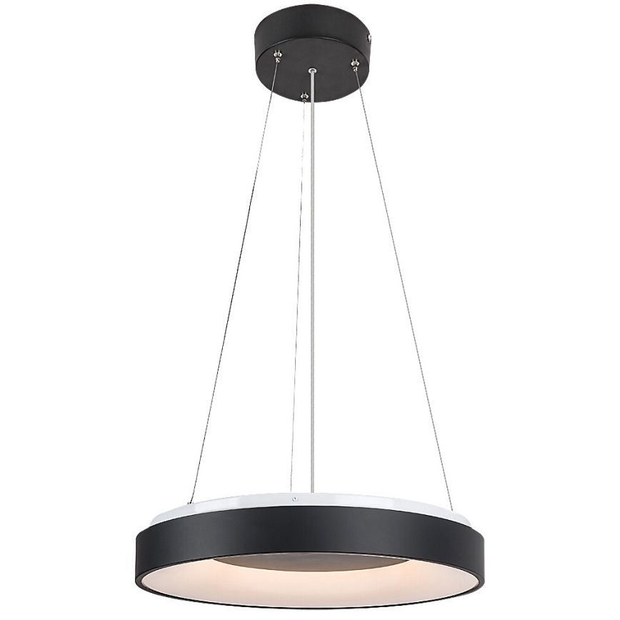 Rabalux - Lámpara de araña LED regulable LED/38W/230V 3000-6500K negro + control remoto