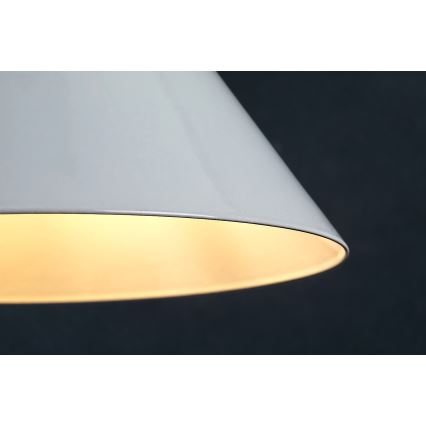 Rabalux 72008 - Lámpara colgante 1xE27/40W/230V blanco