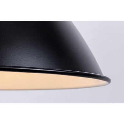 Rabalux - Lámpara colgante 1xE27/60W/230V negro