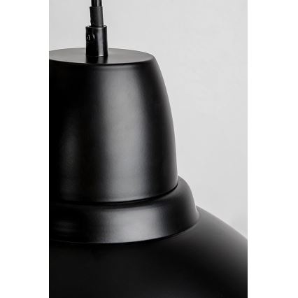 Rabalux - Lámpara colgante 1xE27/60W/230V negro