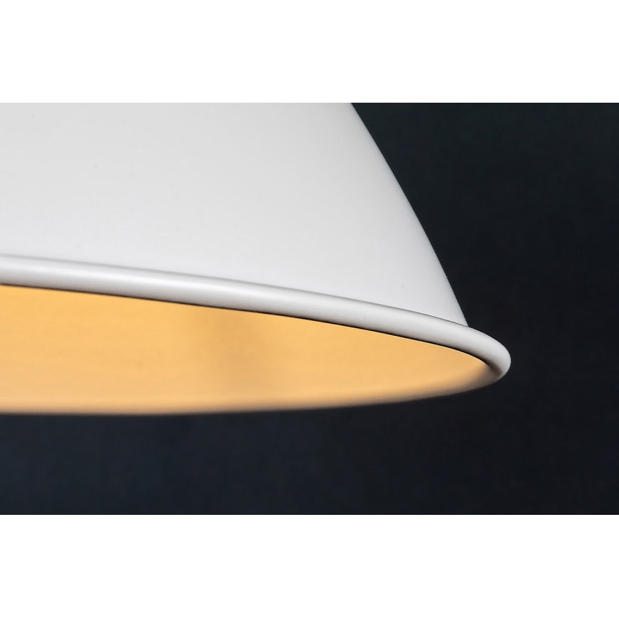 Rabalux - Lámpara colgante 1xE27/60W/230V blanco