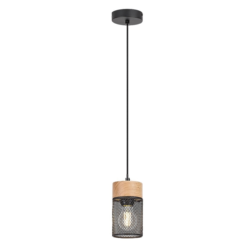 Rabalux - Lámpara colgante 1xE27/25W/230V haya