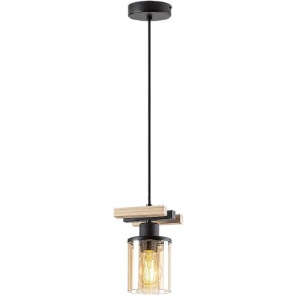 Rabalux - Lámpara colgante 1xE27/25W/230V pino