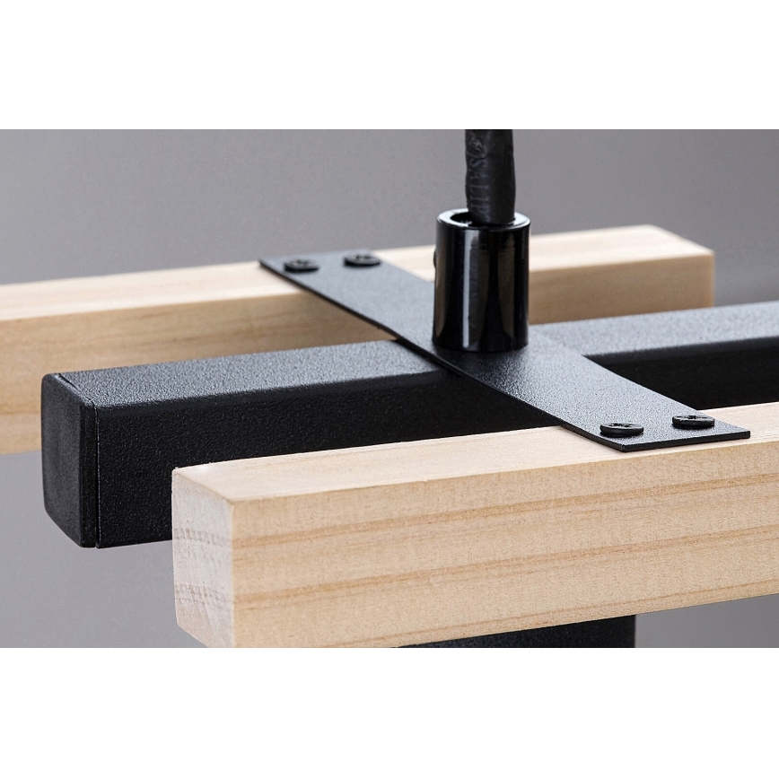 Rabalux - Lámpara colgante 1xE27/25W/230V pino