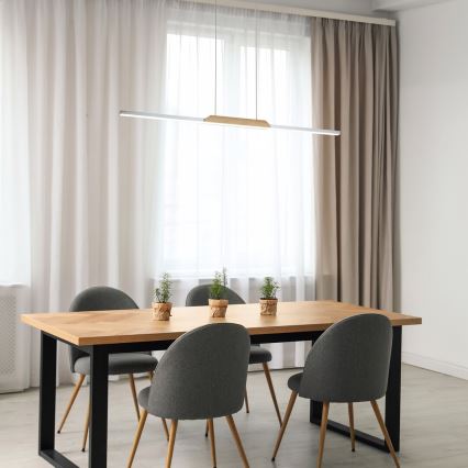 Rabalux - Lámpara LED colgante LED/26W/230V 4000K haya