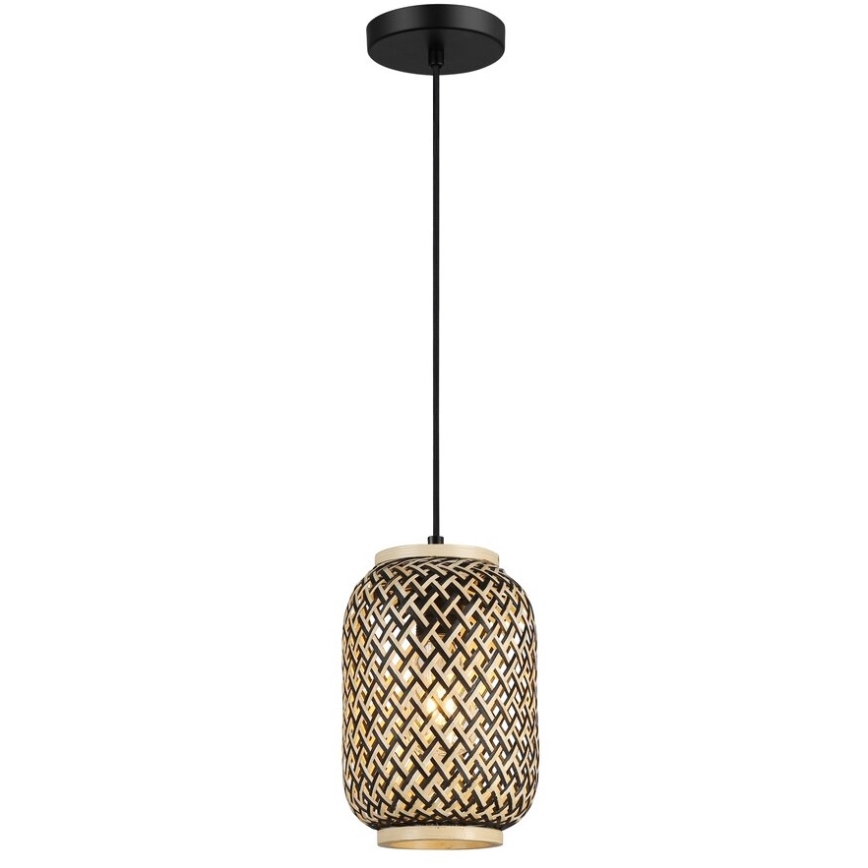 Rabalux - Lámpara colgante 1xE27/40W/230V ratán