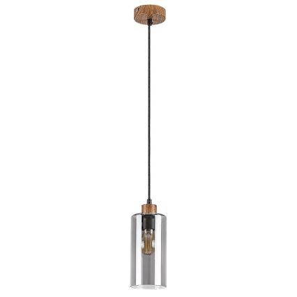 Rabalux - Lámpara colgante 1xE27/25W/230V roble
