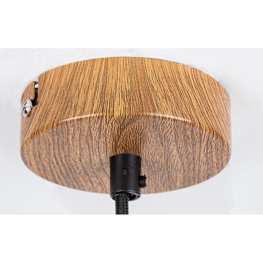 Rabalux - Lámpara colgante 1xE27/25W/230V roble