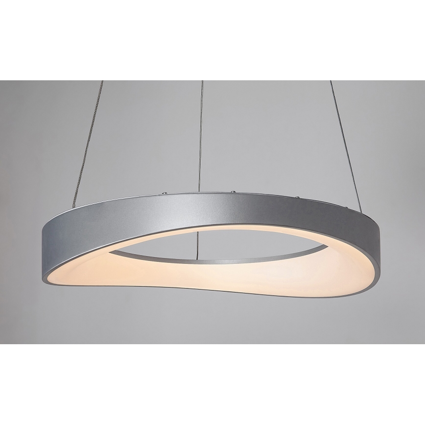 Rabalux - Lámpara LED colgante LED/56W/230V 3000K plata