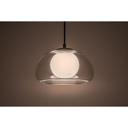Rabalux - Lámpara colgante 1xG9/5W/230V transparente