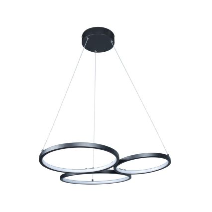 Rabalux - Lámpara LED colgante LED/38W/230V negro