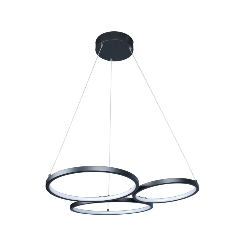 Rabalux - Lámpara LED colgante LED/38W/230V negro