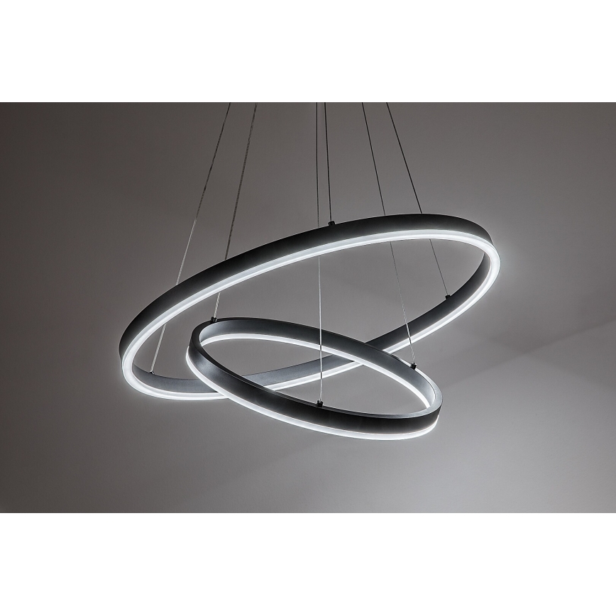 Rabalux - Lámpara colgante LED regulable con cable LED/80W/230V 3000-6500K + mando a distancia