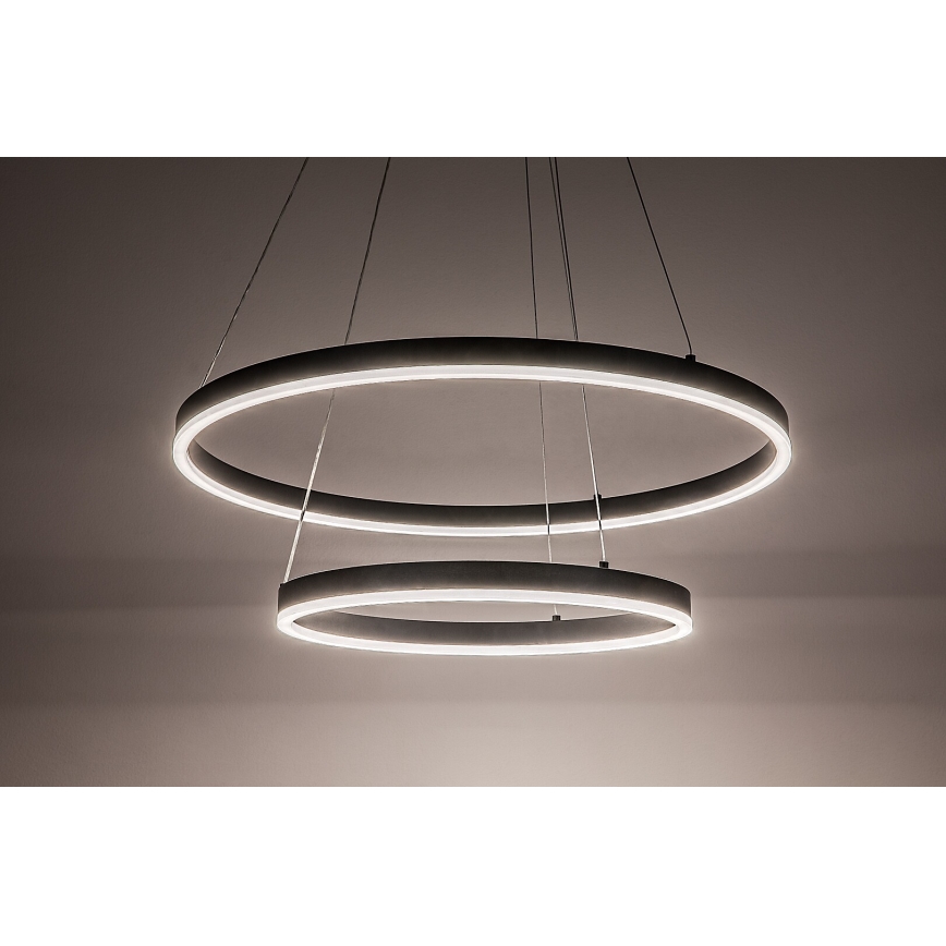 Rabalux - Lámpara colgante LED regulable con cable LED/80W/230V 3000-6500K + mando a distancia