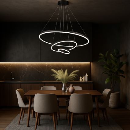 Rabalux - LED Lámpara colgante regulable con cable LED/100W/230V 3000-6500K + mando a distancia
