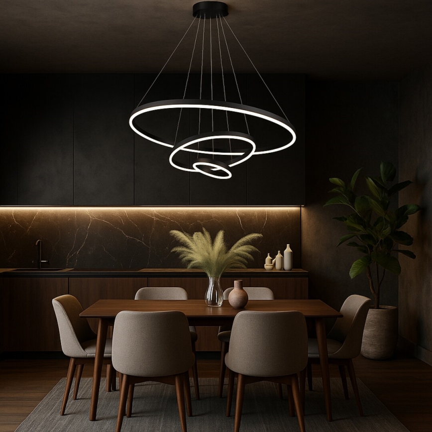 Rabalux - LED Lámpara colgante regulable con cable LED/100W/230V 3000-6500K + mando a distancia