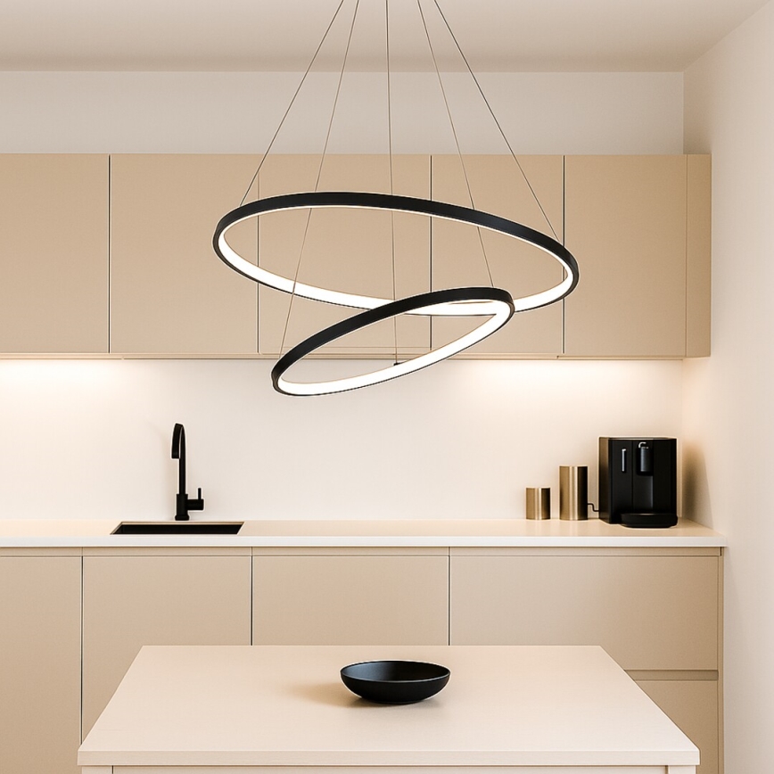 Rabalux - LED Lámpara colgante regulable con cable LED/75W/230V 3000-6500K + control remoto