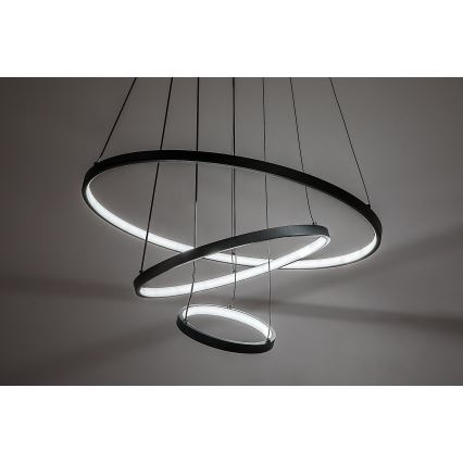 Rabalux - Lámpara colgante LED regulable en cable LED/90W/230V 3000-6500K + mando a distancia