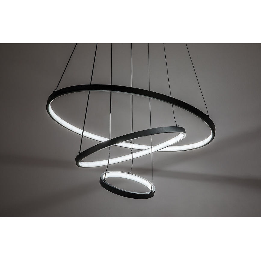 Rabalux - Lámpara colgante LED regulable en cable LED/90W/230V 3000-6500K + mando a distancia