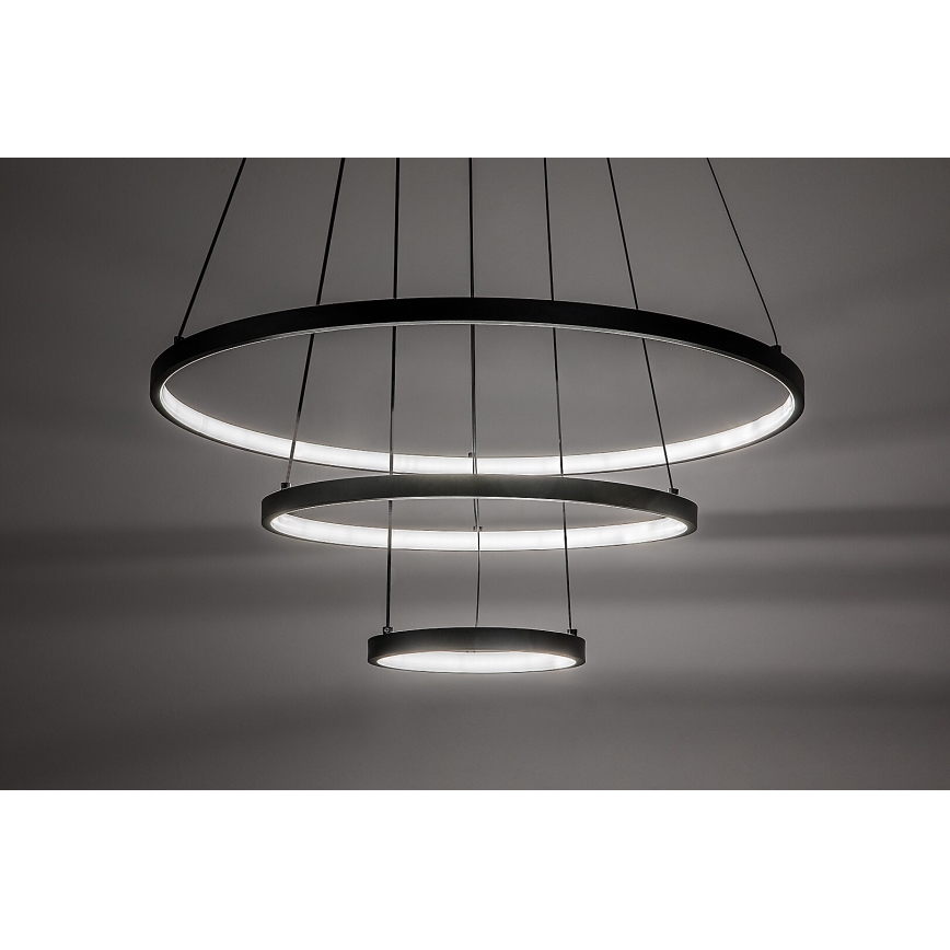 Rabalux - Lámpara colgante LED regulable en cable LED/90W/230V 3000-6500K + mando a distancia