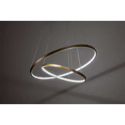Rabalux - Lámpara colgante LED regulable con cable LED/75W/230V 3000-6500K + mando a distancia