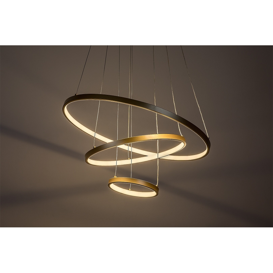 Rabalux - Lámpara colgante LED regulable con cable LED/90W/230V 3000-6500K + mando a distancia