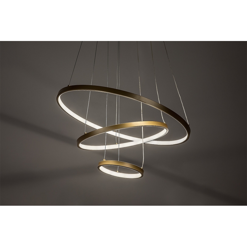 Rabalux - Lámpara colgante LED regulable con cable LED/90W/230V 3000-6500K + mando a distancia