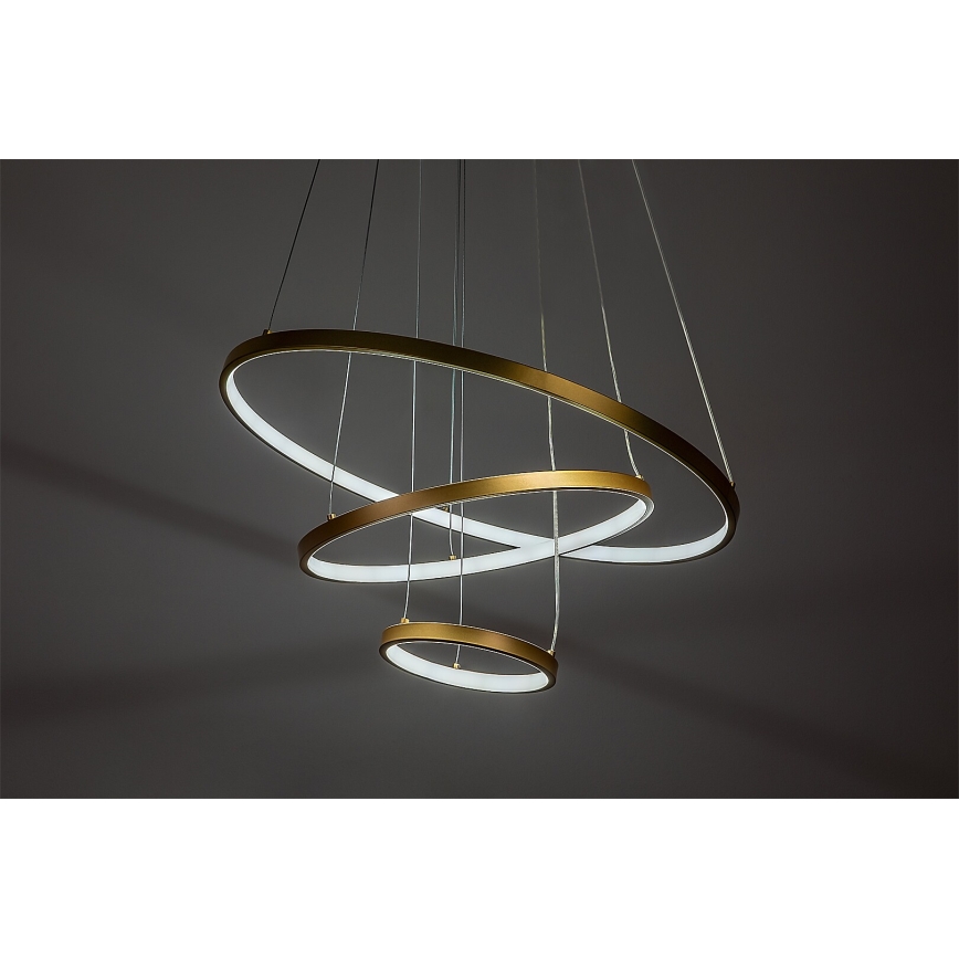Rabalux - Lámpara colgante LED regulable con cable LED/90W/230V 3000-6500K + mando a distancia