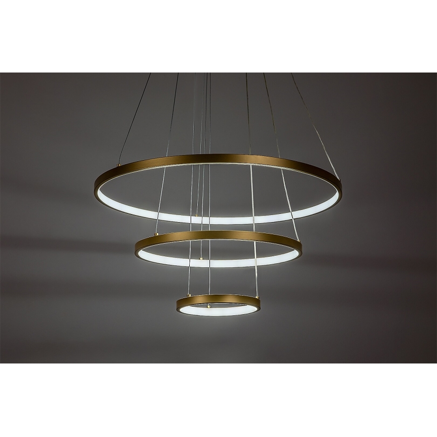 Rabalux - Lámpara colgante LED regulable con cable LED/90W/230V 3000-6500K + mando a distancia