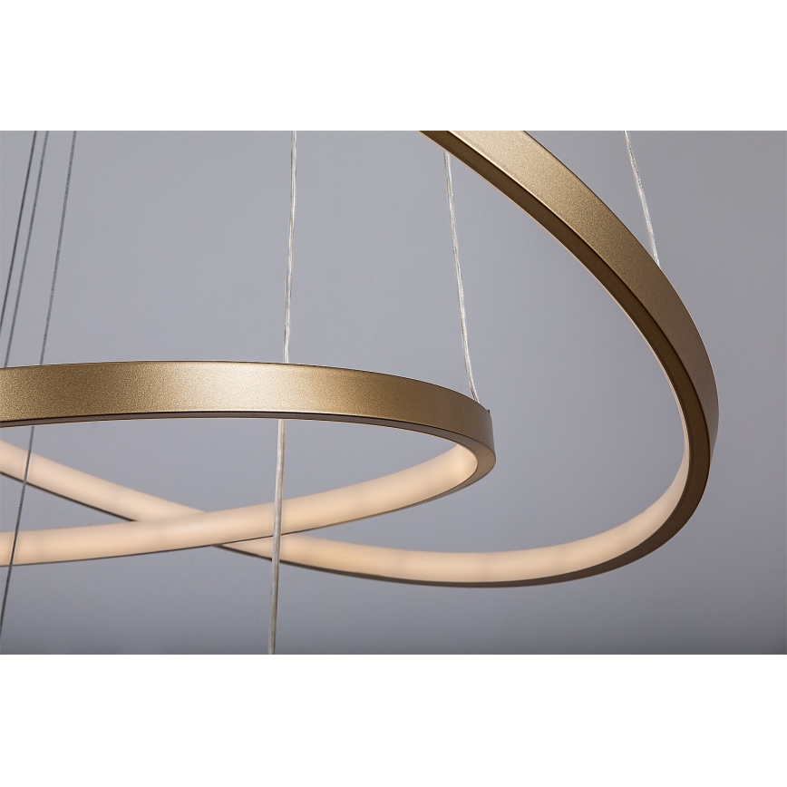 Rabalux - Lámpara colgante LED regulable con cable LED/90W/230V 3000-6500K + mando a distancia