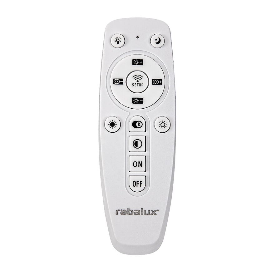 Rabalux - Lámpara colgante LED regulable con cable LED/90W/230V 3000-6500K + mando a distancia