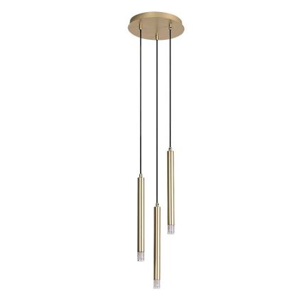 Rabalux - Lámpara colgante 3xG9/5W/230V dorado