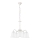 Rabalux 7261 - Lámpara colgante FABIOLA E27/40W/230V blanco