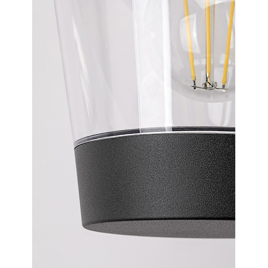 Rabalux - Aplique de exterior con sensor de movimiento 1xE27/40W/230V IP44