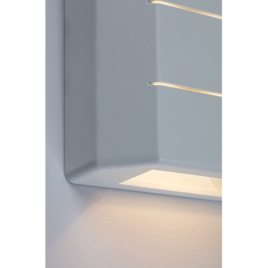 Rabalux - Aplique LED de exterior LED/6W/230V IP54 blanco