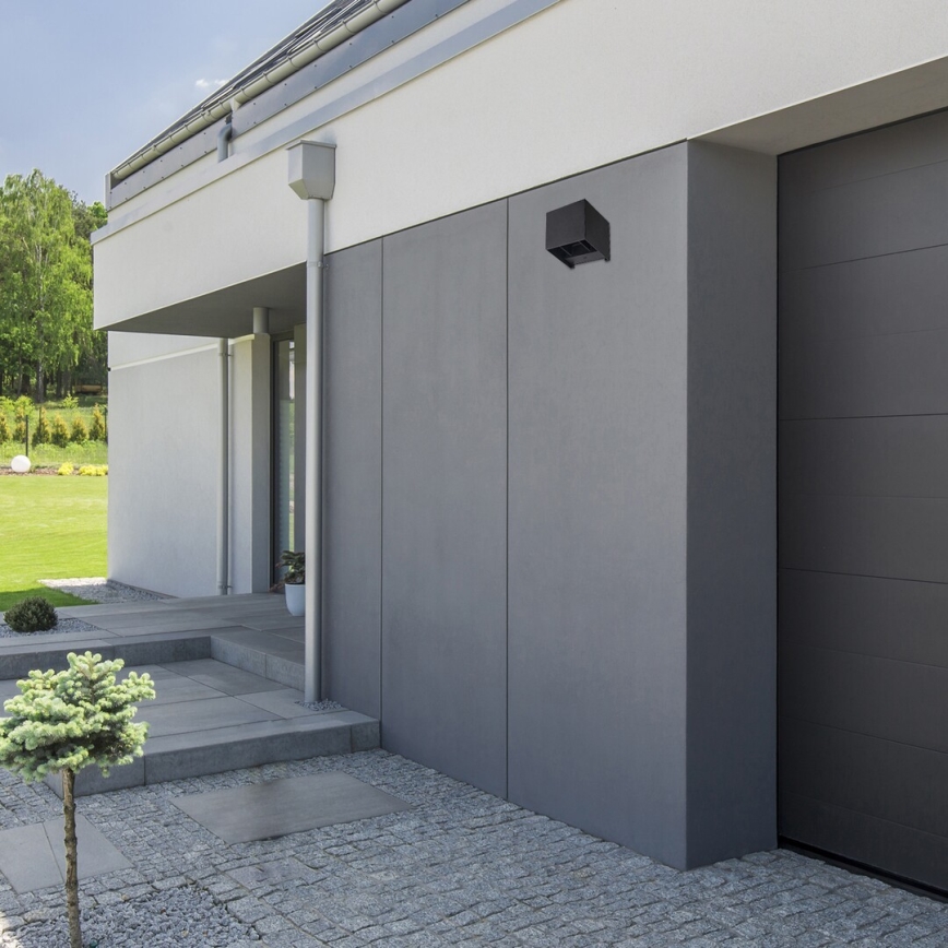 Rabalux - Aplique de exterior 1xG9/42W/230V IP54 negro