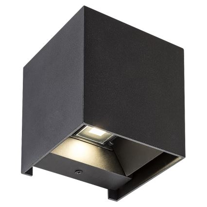 Rabalux - Aplique de exterior 1xG9/42W/230V IP54 negro